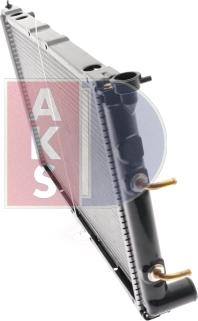 AKS Dasis 350200N - Радиатор, охлаждане на двигателя vvparts.bg