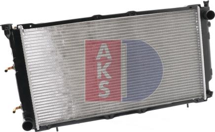 AKS Dasis 350200N - Радиатор, охлаждане на двигателя vvparts.bg