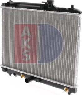 AKS Dasis 320013N - Радиатор, охлаждане на двигателя vvparts.bg