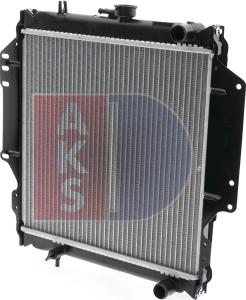 AKS Dasis 320080N - Радиатор, охлаждане на двигателя vvparts.bg