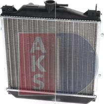 AKS Dasis 320100N - Радиатор, охлаждане на двигателя vvparts.bg
