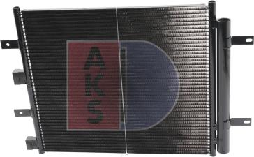 AKS Dasis 372014N - Кондензатор, климатизация vvparts.bg