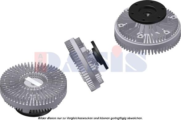 AKS Dasis 258006N - Съединител, вентилатор на радиатора vvparts.bg