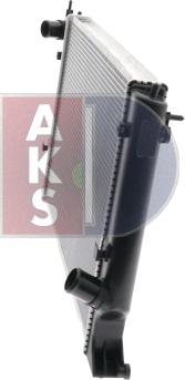 AKS Dasis 210000N - Радиатор, охлаждане на двигателя vvparts.bg
