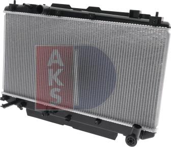 AKS Dasis 210158N - Радиатор, охлаждане на двигателя vvparts.bg