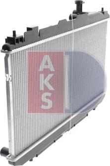 AKS Dasis 210104N - Радиатор, охлаждане на двигателя vvparts.bg