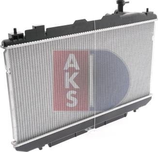 AKS Dasis 210104N - Радиатор, охлаждане на двигателя vvparts.bg