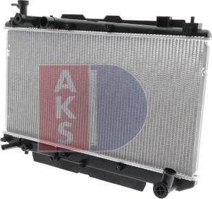 AKS Dasis 210102N - Радиатор, охлаждане на двигателя vvparts.bg