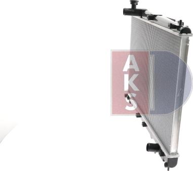 AKS Dasis 210121N - Радиатор, охлаждане на двигателя vvparts.bg