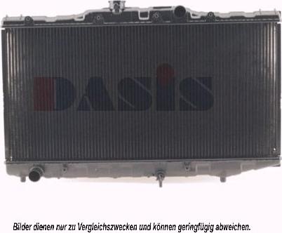 AKS Dasis 210170N - Радиатор, охлаждане на двигателя vvparts.bg