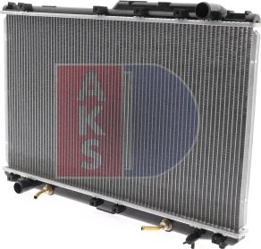 AKS Dasis 211910N - Радиатор, охлаждане на двигателя vvparts.bg