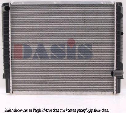 AKS Dasis 220440N - Радиатор, охлаждане на двигателя vvparts.bg