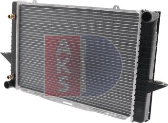 AKS Dasis 220520N - Радиатор, охлаждане на двигателя vvparts.bg