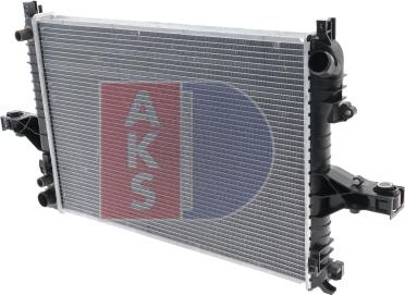 AKS Dasis 220001N - Радиатор, охлаждане на двигателя vvparts.bg