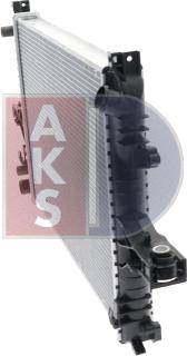 AKS Dasis 220001N - Радиатор, охлаждане на двигателя vvparts.bg