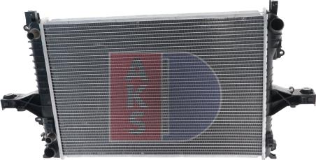 AKS Dasis 220001N - Радиатор, охлаждане на двигателя vvparts.bg