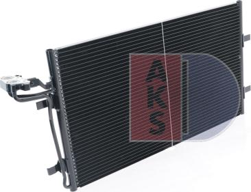AKS Dasis 222004N - Кондензатор, климатизация vvparts.bg
