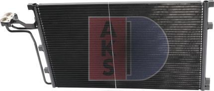 AKS Dasis 222003N - Кондензатор, климатизация vvparts.bg