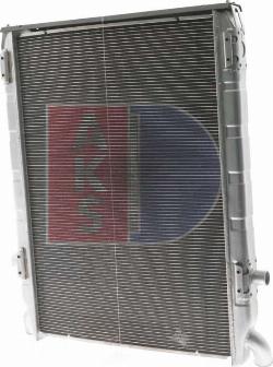 AKS Dasis 270004N - Радиатор, охлаждане на двигателя vvparts.bg