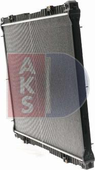 AKS Dasis 270007N - Радиатор, охлаждане на двигателя vvparts.bg