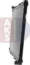 AKS Dasis 270007X - Радиатор, охлаждане на двигателя vvparts.bg