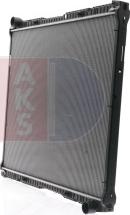 AKS Dasis 270007X - Радиатор, охлаждане на двигателя vvparts.bg