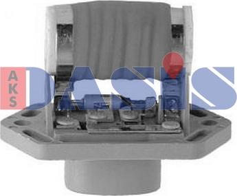 AKS Dasis 740251N - Резистор, електромотор-вентилатор охлаждане vvparts.bg