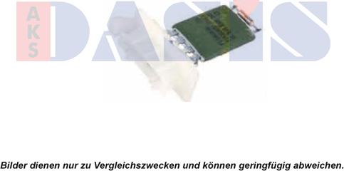 AKS Dasis 700007N - Съпротивление, вентилатор за вътрешно пространство vvparts.bg