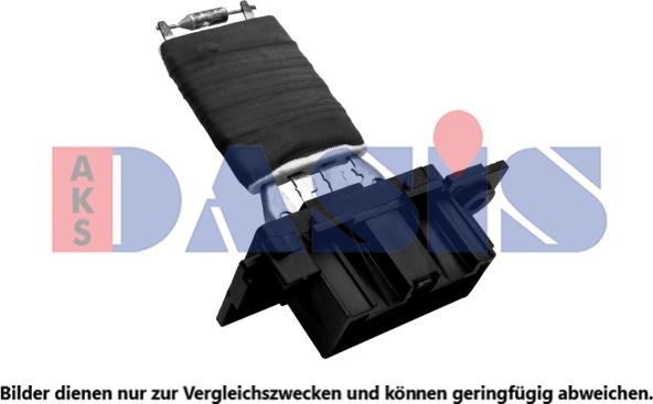 AKS Dasis 700184N - Съпротивление, вентилатор за вътрешно пространство vvparts.bg