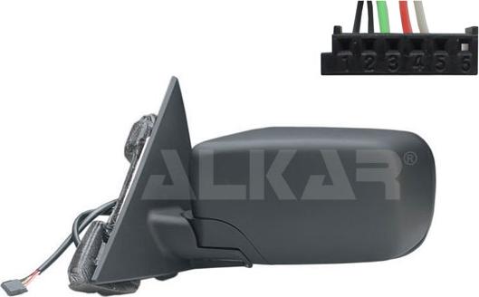 Alkar 6151849 - Външно огледало vvparts.bg