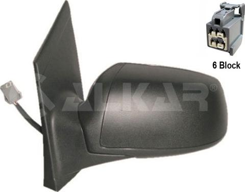 Alkar 6121400 - Външно огледало vvparts.bg