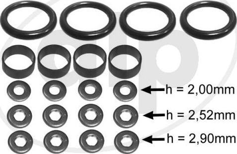 ALP ALP-005071 - Комплект гарнитури, впръскваща дюза vvparts.bg