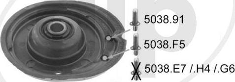 ALP ALP-002483 - Тампон на макферсън vvparts.bg