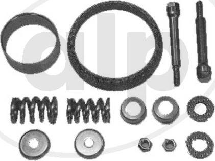 ALP ALP-002077 - Монтажен комплект, изпускателна система vvparts.bg