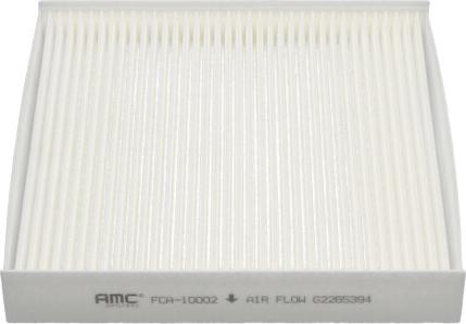 AMC Filter FCA-10002 - Филтър купе (поленов филтър) vvparts.bg