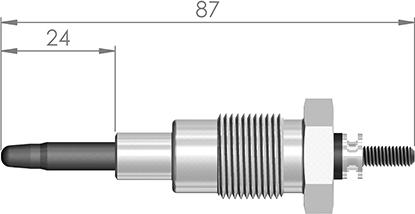 A-N PARTS 090 301 - Подгревна свещ vvparts.bg