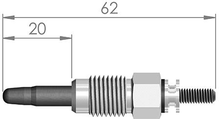 A-N PARTS 059 173 - Подгревна свещ vvparts.bg