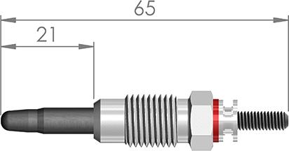 A-N PARTS 064 113 - Подгревна свещ vvparts.bg