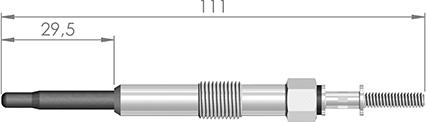 A-N PARTS 102 422 - Подгревна свещ vvparts.bg