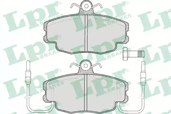 AP 05P220 - Комплект спирачно феродо, дискови спирачки vvparts.bg