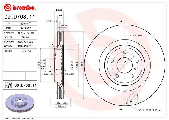 AP 20046 V - Спирачен диск vvparts.bg