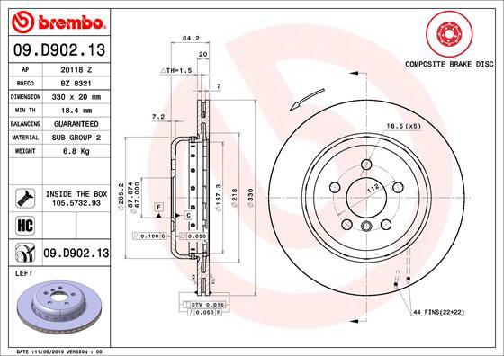 AP 20118Z - Спирачен диск vvparts.bg