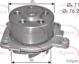 APEC AWP1486 - Водна помпа vvparts.bg