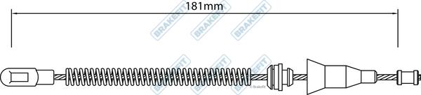 APEC BBC3450 - Жило, ръчна спирачка vvparts.bg