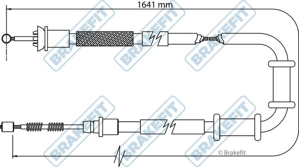 APEC BBC3108 - Жило, ръчна спирачка vvparts.bg