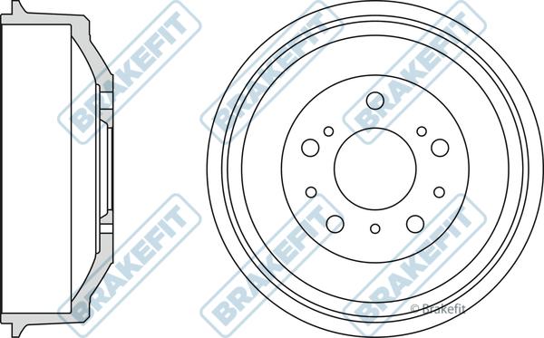 APEC BDR9039 - Спирачен барабан vvparts.bg