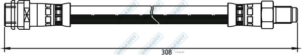 APEC BHO4055 - Спирачен маркуч vvparts.bg