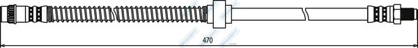 APEC BHO4050 - Спирачен маркуч vvparts.bg