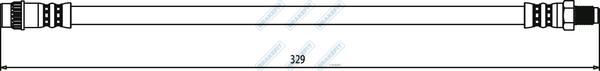 APEC BHO4001 - Спирачен маркуч vvparts.bg