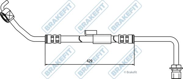 APEC BHO4030 - Спирачен маркуч vvparts.bg